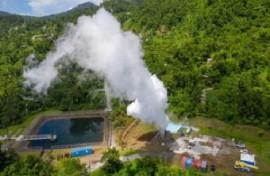 Geothermal project in Laudat, Dominica (CMC File Photo)