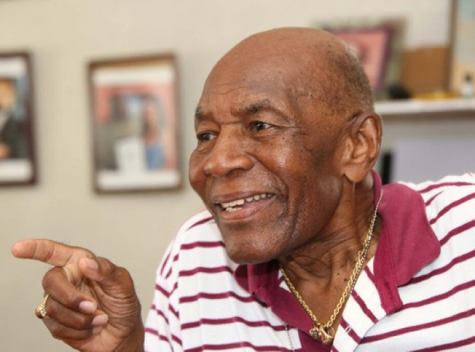 Photojournalist and author Clyde Jones (Picture by Nigel Browne.)