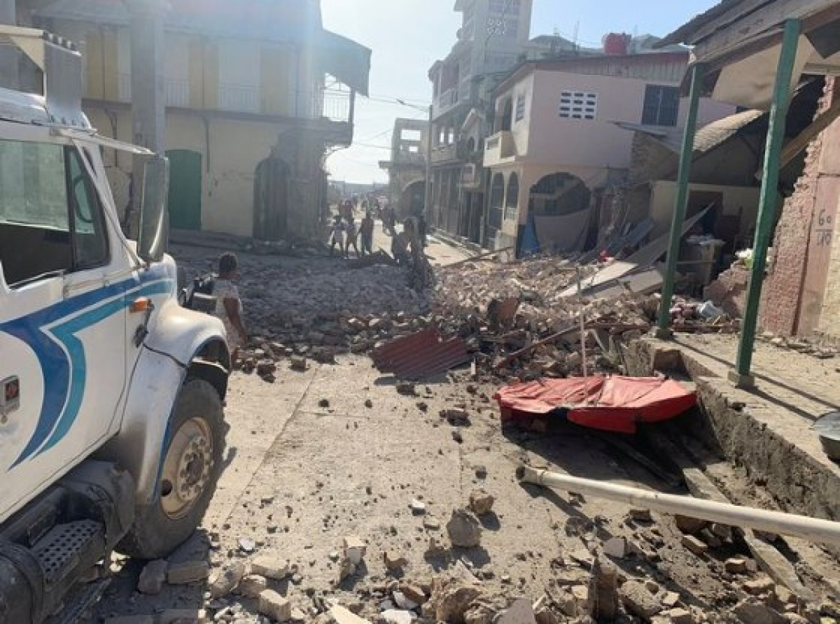 Death Toll from Haiti's 7.2 Magnitude Earthquake Jumps to Over 700; Country Braces for Tropical Storm Grace