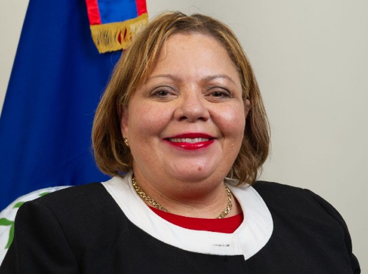 Tracy Panton (Photo via the Government of Belize Press Office)