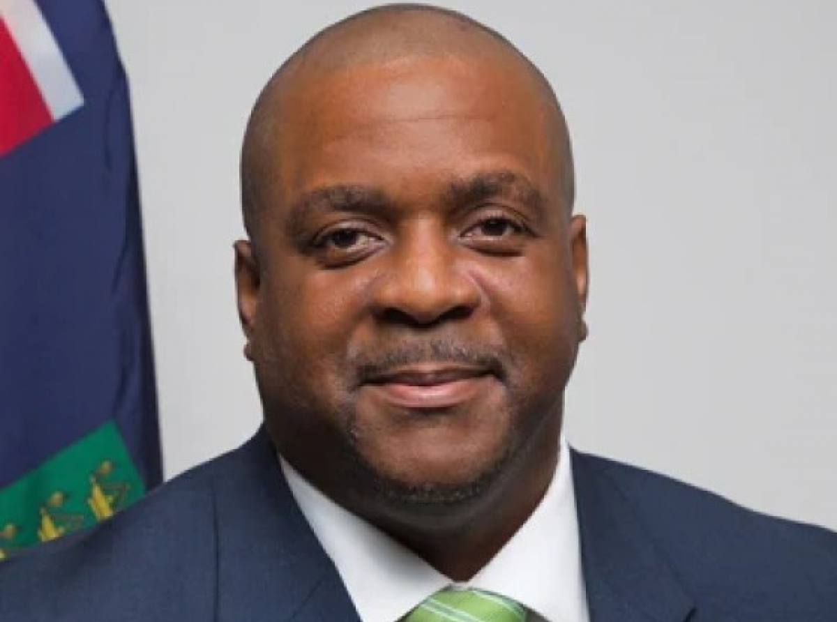 Premier Andrew Fahie is facing drug conspiracy and money laundering charges in the US. (BVI government photo)