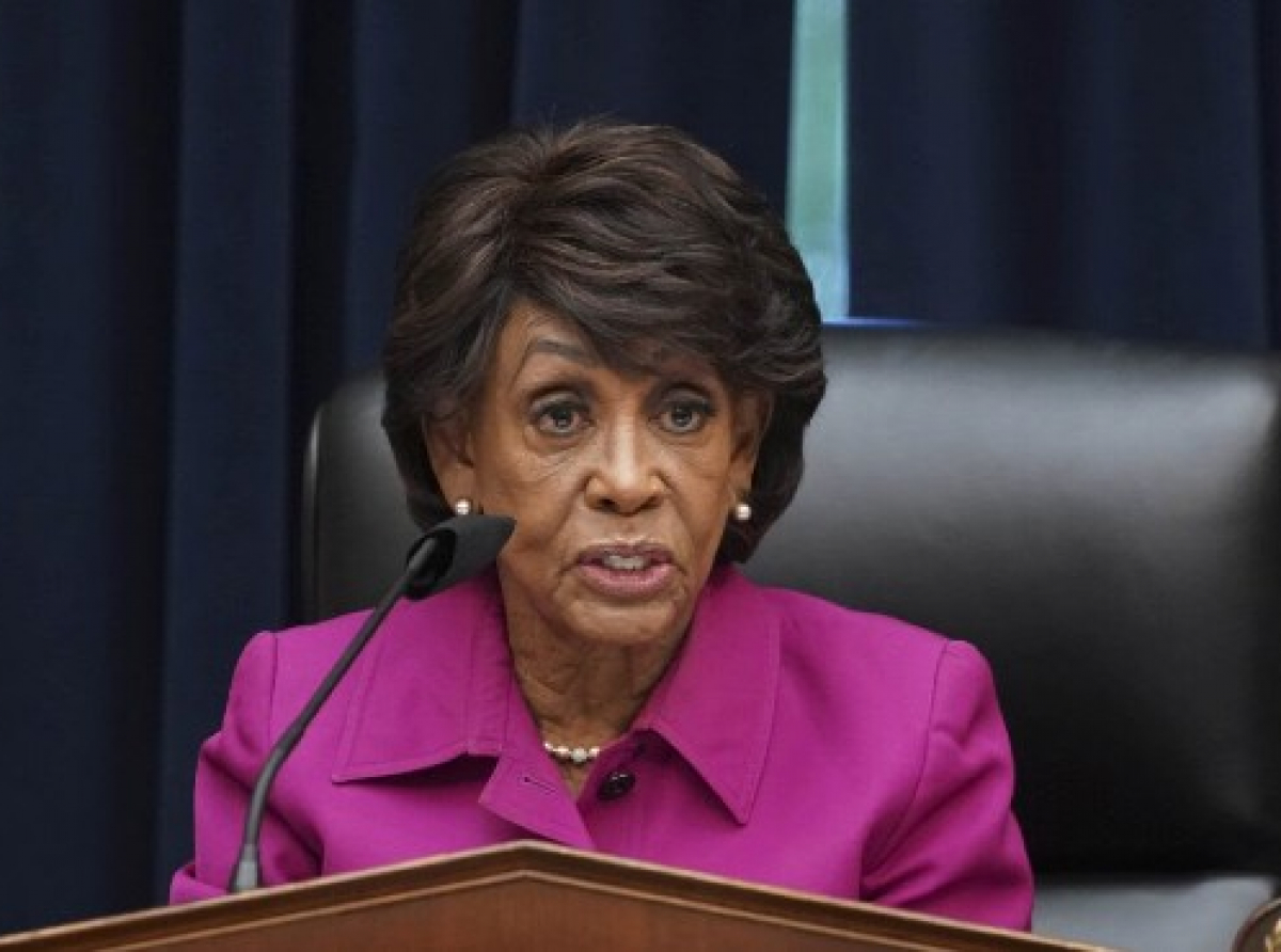 Chairwoman of the United States House of Representatives Financial Services Committee Maxine Waters.