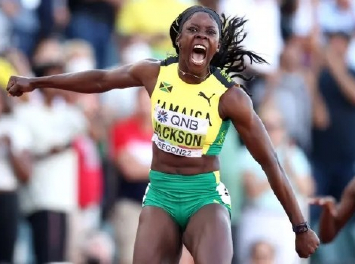 Shericka Jackson Captures First-Ever World Title With 200m Win
