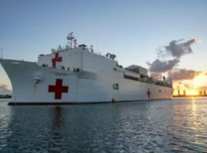 US Navy Hospital Ship Deploys to the Caribbean to Provide Medical Assistance