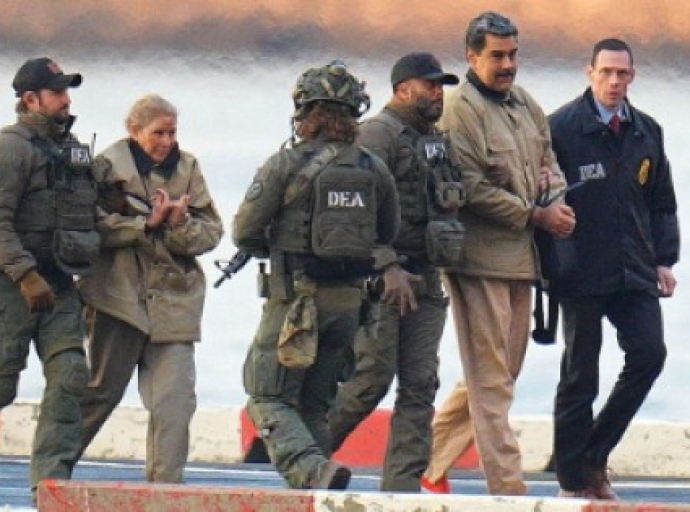 Nicolás Maduro and his wife, Cilia Flores, were seized from their home in Caracas by the United States in January.