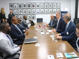 Prime Minister Gaston Browne and President Luis Abinader lead seperate delegations as Antigua and Barbuda and Dominican Republic seek closer ties.