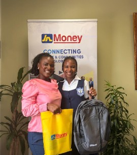 Davia Wilson (left) with daughter, Ageia Reid, who passed her Primary Exit Profile (PEP) exams for Westwood High School. (Contributed photo)