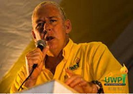 Prime Minister and UWP leader, Allen Chastanet