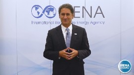 Director-General of the International Renewable Energy Agency, Francesco La Camera