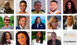 A selection of this year's Caribbean tourism scholars.