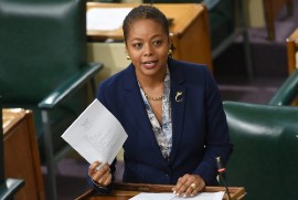 Minister of Legal and Constitutional Affairs Marlene Malahoo Forte (JIS Photo)