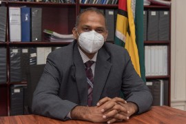 Health Minister Dr. Frank Anthony (Courtesy of Guyana DPI)