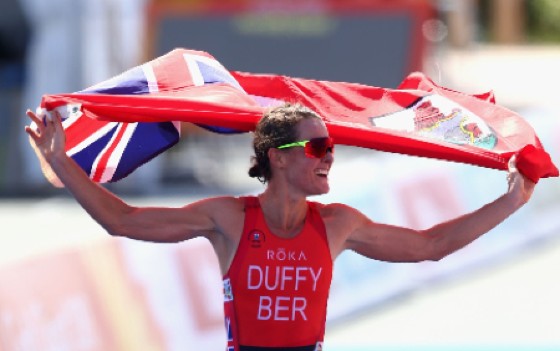 Newly-crowned Olympic champion, Flora Duffy.