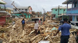 Dominica Destroyed by Hurricane Maria in 2017. Photo by: AFP – Getty Images