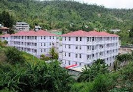 Buildings on the campus of the former Ross University in Picard, Dominica (File Photo)