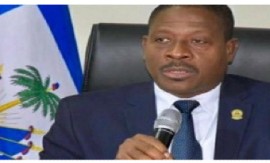 Justice and Public Security Minister, Rockefeller Vincent