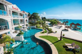 Pictured here: Sandals Montego Bay, the flagship resort where it all began for  Sandals Resorts Luxury Included® portfolio.