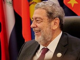 Prime Minister Dr. Ralph Gonsalves at the opening of the eighth CELAC summit (CMC Photo)