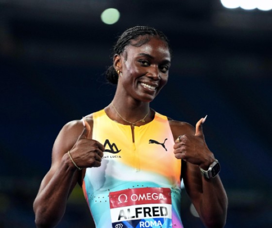 Saint Lucia’s sprint sensation, Julien Alfred