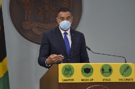 Prime Minister Andrew Holness