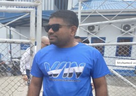 Presidential candidate for the We Invest in Nationhood (WIN) party, Azruddin Mohamed
