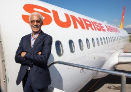 Philippe Bayard, CEO of Sunrise Airways (Photo credit: Sunrise Airways)
