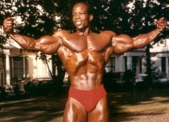 Albert Beckles in his younger days.