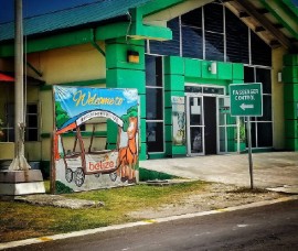 A border station in Belize. (file photo)