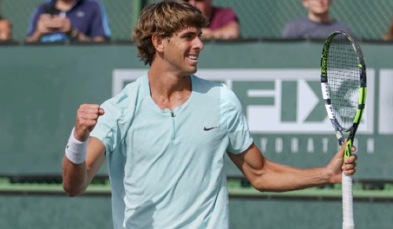 Blaise Bicknell captured the ITF M25 Las Vegas Open over the weekend