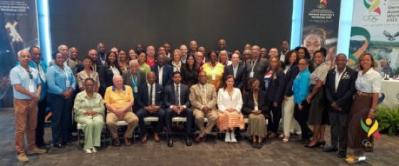 Some of the participants at the CANOC workshop which was held in Guyana over the weekend. (Photo courtesy CANOC)