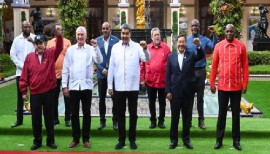 Caribbean leaders at the XXIII Summit of Bolivarian Alliance for the Peoples of Our America – Trade Agreement for the People (ALBA-TCP) in Venezuela last week