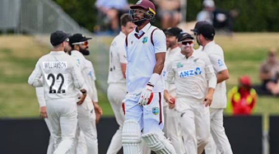 Roston Chase has struggled with the bat since taking over as West Indies Test captain in May.