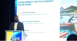 Sherron Barker presenting at CREF 2026