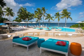 Poolside at The Buccaneer in St. Croix