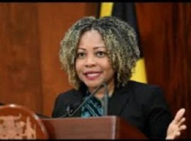 Education Minister, Dr. Dana Morris-Dixon.