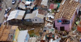 Hurricane damage in Dominica (CMC file photo)