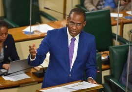 Minister of Finance and the Public Service Dr. Nigel Clarke. (PHOTO: RUDRANATH FRASER/JIS)