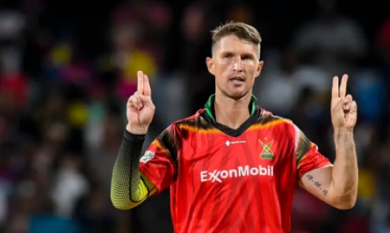 Dwaine Pretorius starred for the Guyana Amazon Warriors with three wickets against the St Lucia Kings.