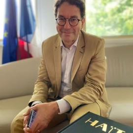 France Ambassador to Haiti, Fabrice Mauriès (via Twitter)
