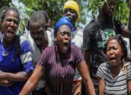 Haitians flee their homes to escape gang violence