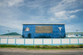 Guyana’s Infectious Disease Hospital (Image courtesy of Guyana DPI)