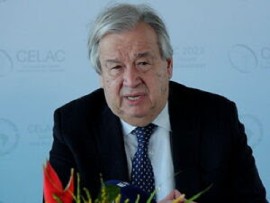 UN Secretary General, Antonio Guterres