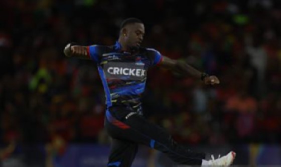 Jayden Seales took four wickets to help dismiss the Guyana Amazon Warriors for just 99.