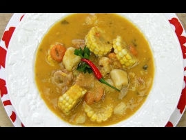 “West Indian corn soup” 