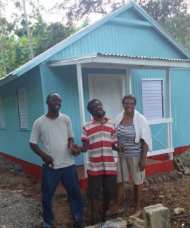 In 2018, Food For The Poor built a home of a family in dire need in Ocho Rios, Jamaica, after recording artist Glacia Robinson shared their plight with the charity. The recording artist and her husband and producer Emerson Ally wrote the motivational song We Are One in one day on March 15 in their New York homeas a source of comfort in the midst of the COVID-19 (coronavirus) crisis. The couple decided to share the song with the international relief and development organization Food For The Poor to use as a rallying cry to help others.  (Photo/Food For The Poor)