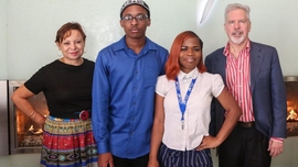 The Liberty City Scholarship Recipients at Tuyo, September 7, 2018