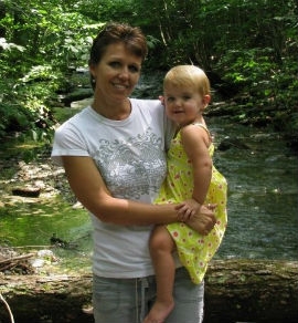 Casey McGovern holding daughter Edna Mae “Em”