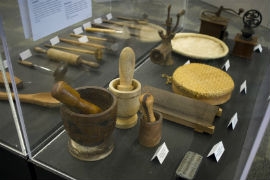 A group of artifacts from the 2019 Caribbean Culinary Museum exhibition at Broward Main Library | Photo: RJ Deed