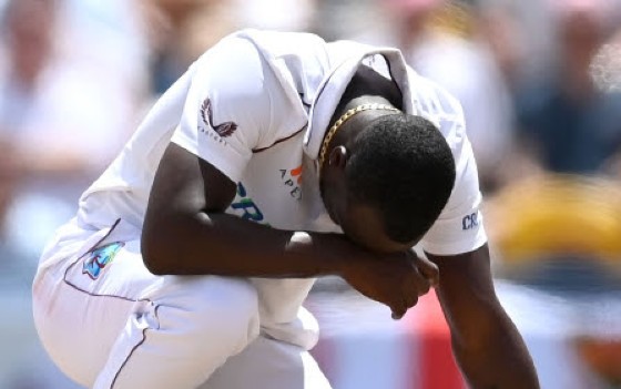 West Indies bowlers have been frustrated by flat pitches in the series.