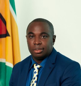 Kwame McCoy (Image courtesy of Guyana DPI)